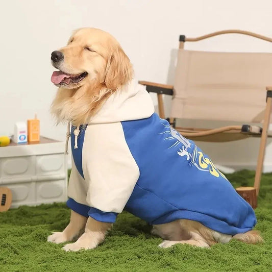 Large Dog Sweatshirt – Cozy Autumn & Winter Wear for Labradors & Collies