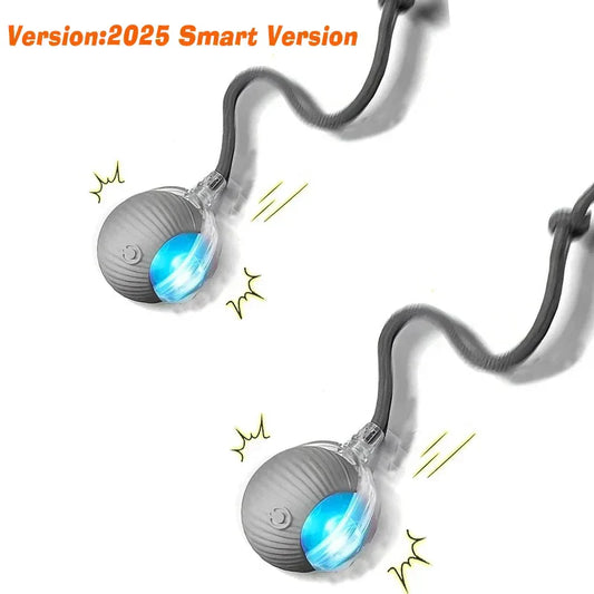 Smart Rolling Dog Ball – Rechargeable Interactive Toy for Puppies